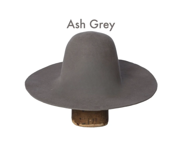 Ash Grey Felt Hat